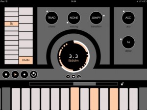 iPad Changeling Sequencer Screenshot